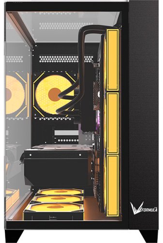 Корпус Formula Crystal Z9 Floe Black без Б/П черный купить,0