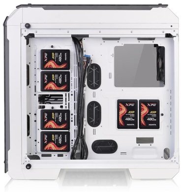 Корпус Thermaltake View 71 TG Snow Edition белый купить,0