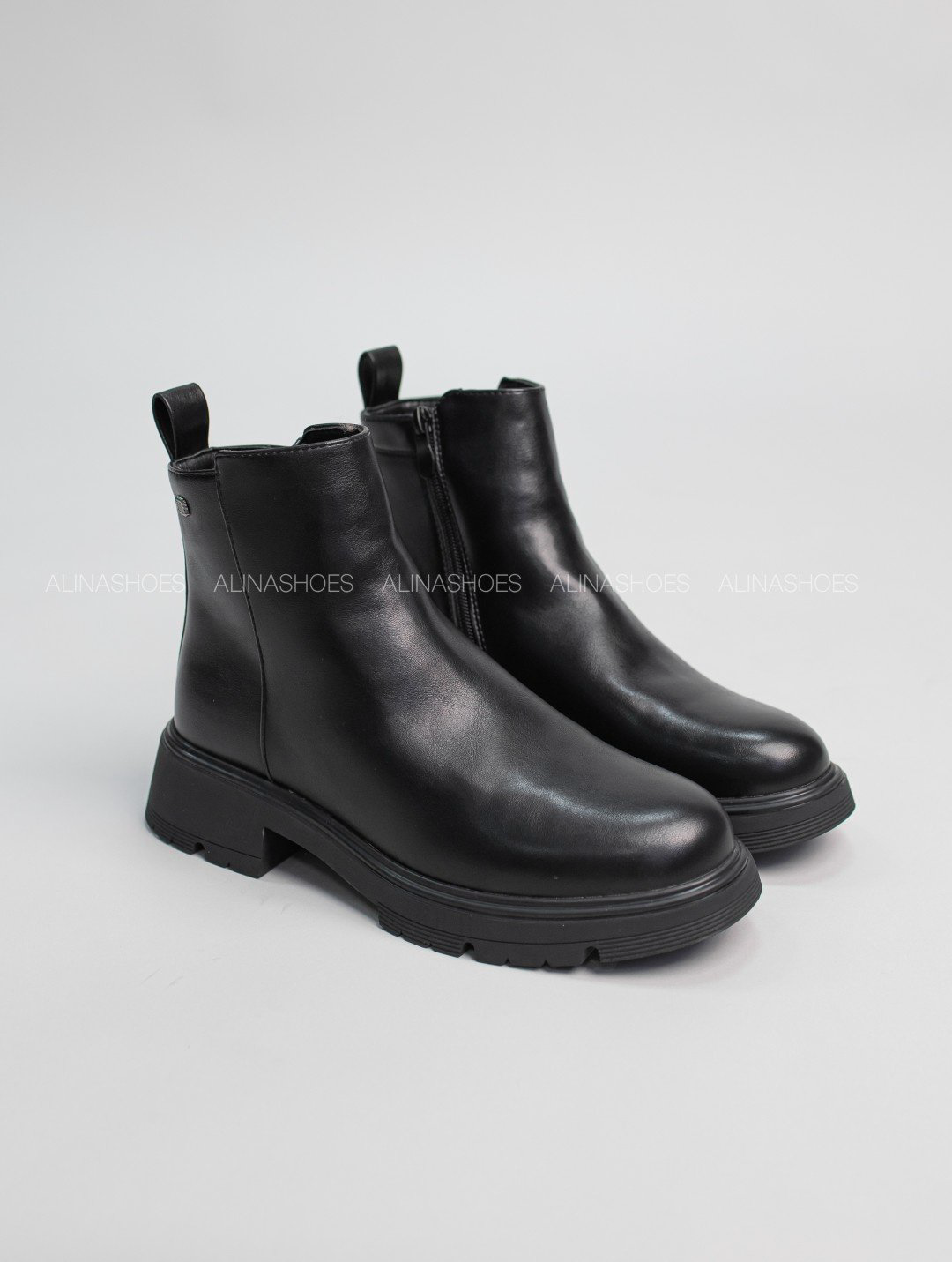 Ботинки alinashoes black 38 купить,NaN