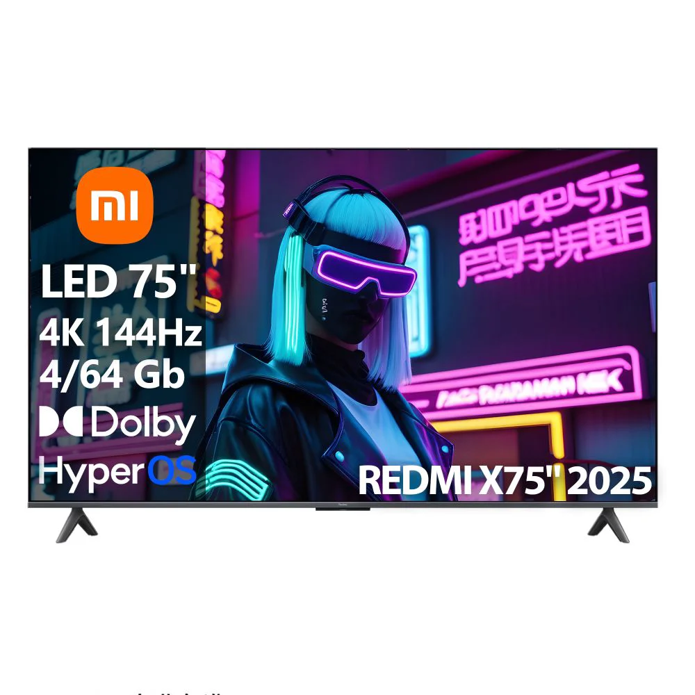 Телевизор Redmi X75" 2025 75" 191см 4K 144Hz