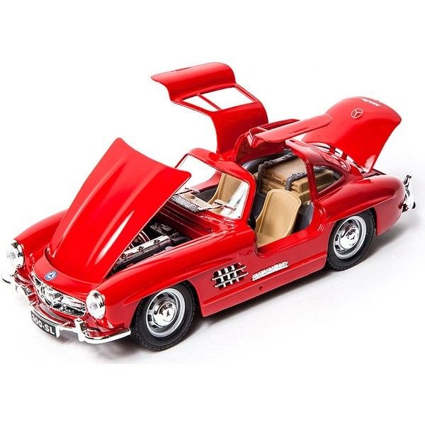 Модель автомобиля Bburago 1:24 Mercedes Benz 300 SL 1954 купить,NaN