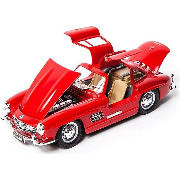 Модель автомобиля Bburago 1:24 Mercedes Benz 300 SL 1954 купить,NaN