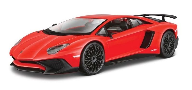 Модель автомобиля Bburago 1:24 Lamborghini Aventador Coupe красная купить,NaN