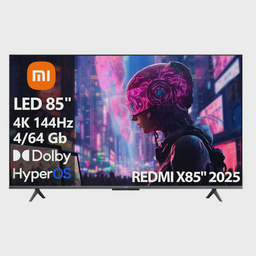 Телевизор 85" (216 см) Xiaomi Redmi L85RB-RX LED UHD Black