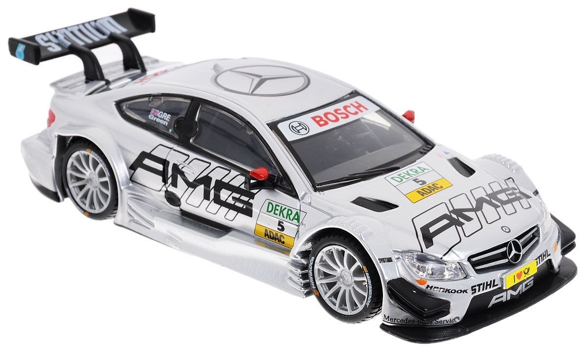 Модель автомобиля Bburago 1:32 Mercedes AMG C Coupe 5 Jamie Green купить,NaN