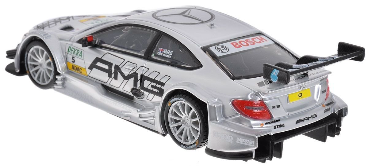 Модель автомобиля Bburago 1:32 Mercedes AMG C Coupe 5 Jamie Green купить,NaN