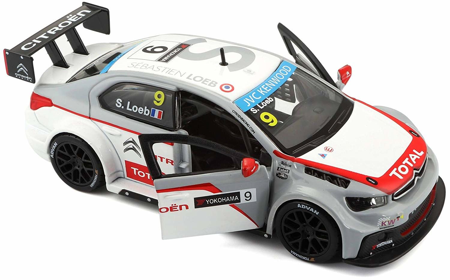 Модель автомобиля Bburago 1:32 Rally Citroen C Elysee WTCC 2014 Sebastien Loeb купить,NaN