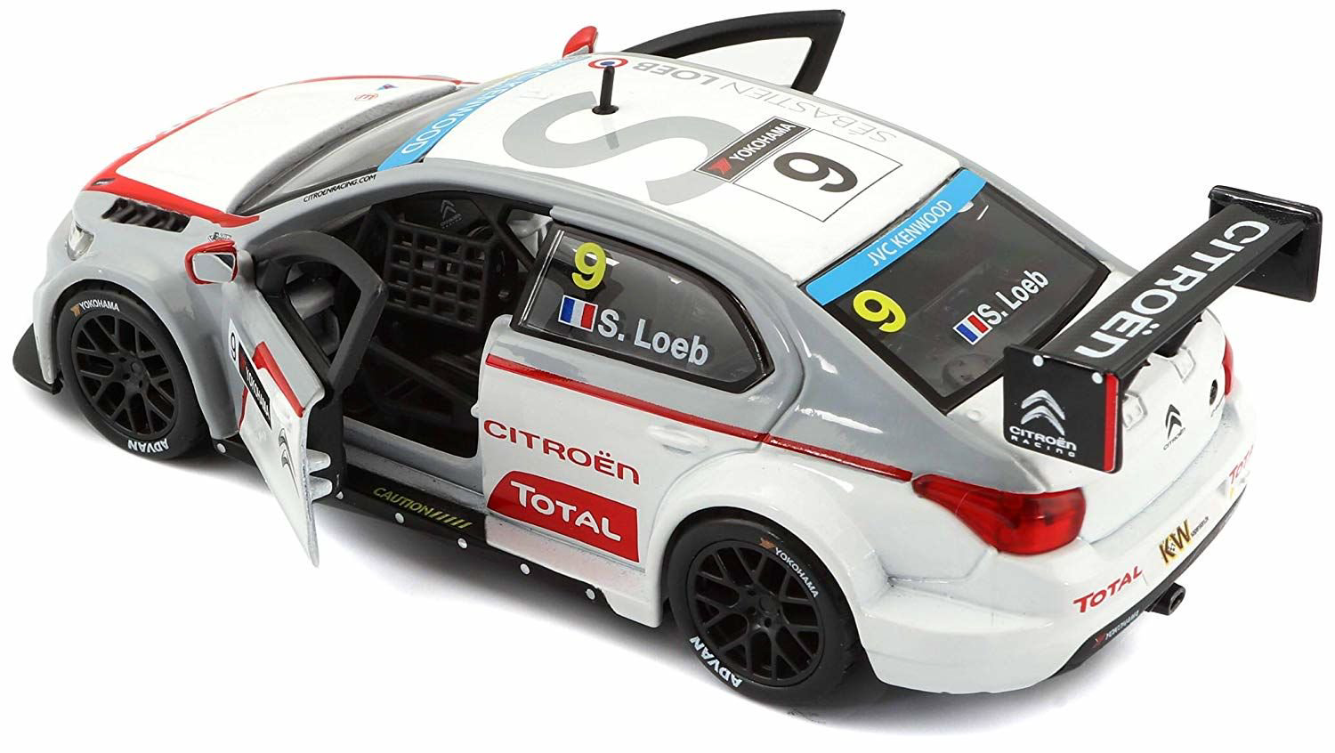 Модель автомобиля Bburago 1:32 Rally Citroen C Elysee WTCC 2014 Sebastien Loeb купить,NaN