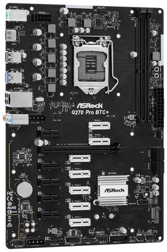 Материнская плата ASRock Q270 Pro BTC+ - ForteMarket Материнская плата ASRock Q270 Pro BTC+ купить,0