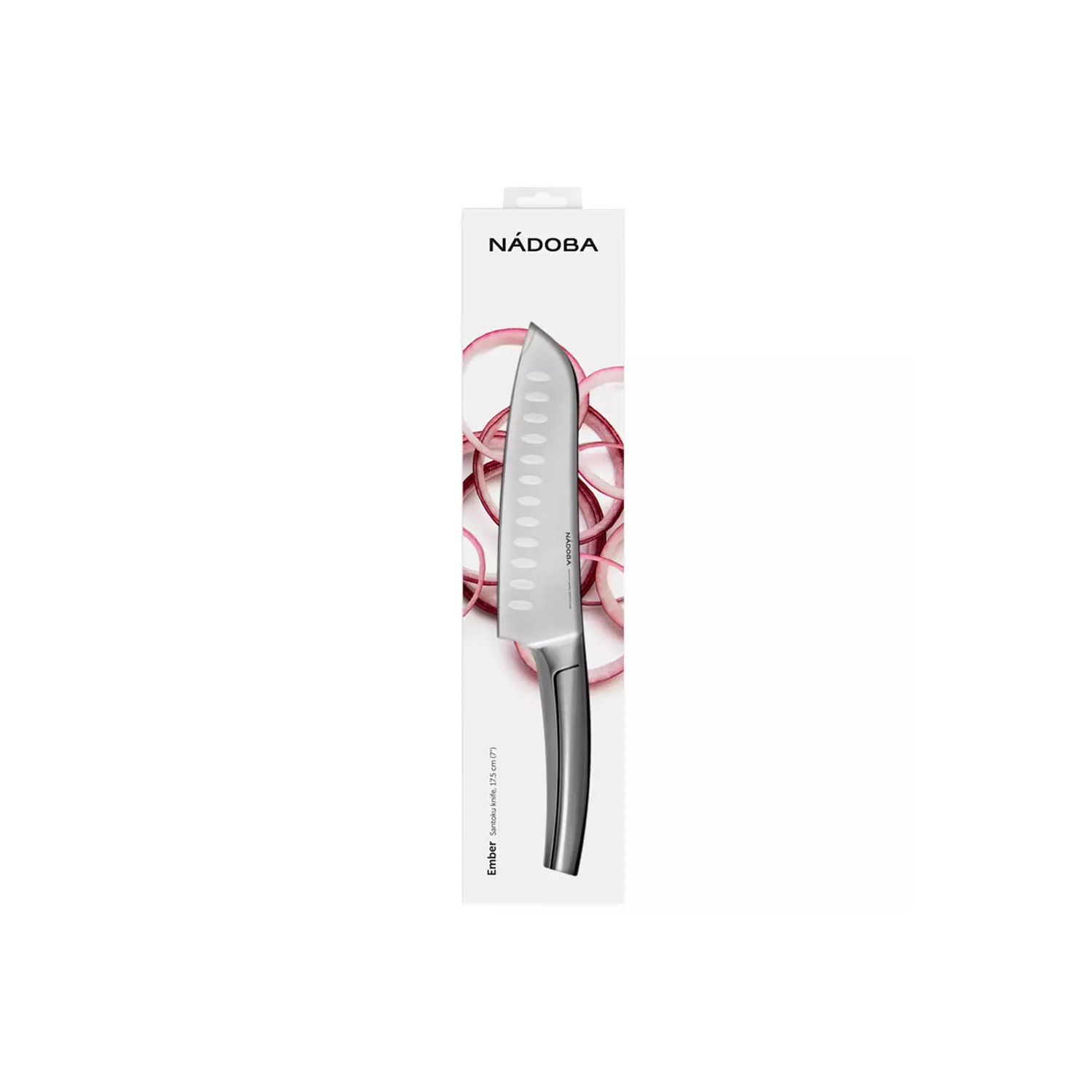 Нож сантоку Nadoba Ember 724413 17.5 см серебристый купить,NaN