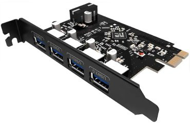Плата расширения Orico PVU3-4P-V1 PCI-E