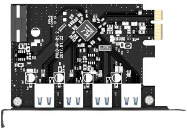 Плата расширения Orico PVU3-4P-V1 PCI-E