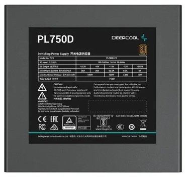Блок питания Deepcool PL750D R-PL750D-FC0B-EU 750 Вт - ForteMarket Блок питания Deepcool PL750D R-PL750D-FC0B-EU 750 Вт купить,0