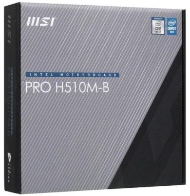 Материнская плата MSI PRO H510M-B купить,0