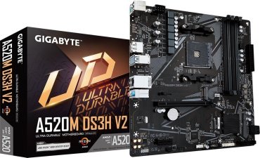 Материнская плата GIGABYTE A520M DS3H V2 купить,0