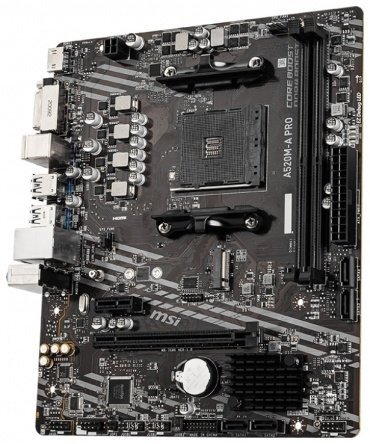 Материнская плата MSI A520M-A PRO - ForteMarket Материнская плата MSI A520M-A PRO купить,0