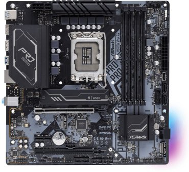 Материнская плата ASRock H670M PRO RS