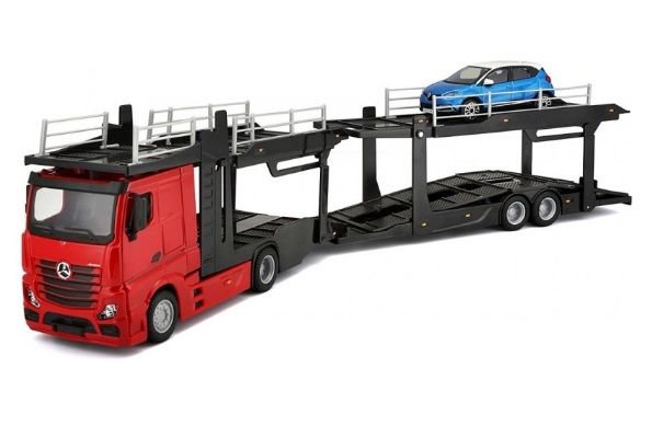 Модель автомобиля Bburago 1:43 Mercedes Benz Actros Multicar Carries купить,NaN