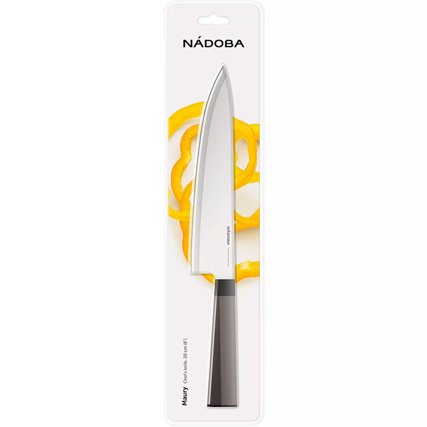 Нож поварской Nadoba Maury 724710 20 см коричневый купить,NaN