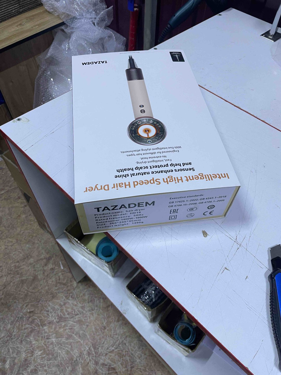 TAZADEM Oluri-HD16 фен 1600 Вт купить,NaN