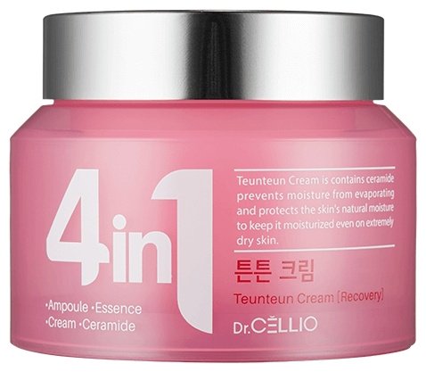 CELLIO крем 4 in 1 Teunteun Ceramide для лица 70 мл купить,NaN