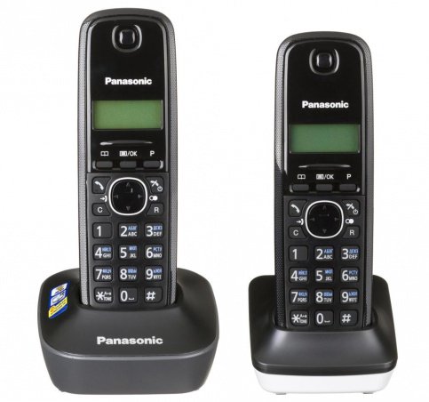 Радиотелефон Panasonic KX-TG1612 CAH черный