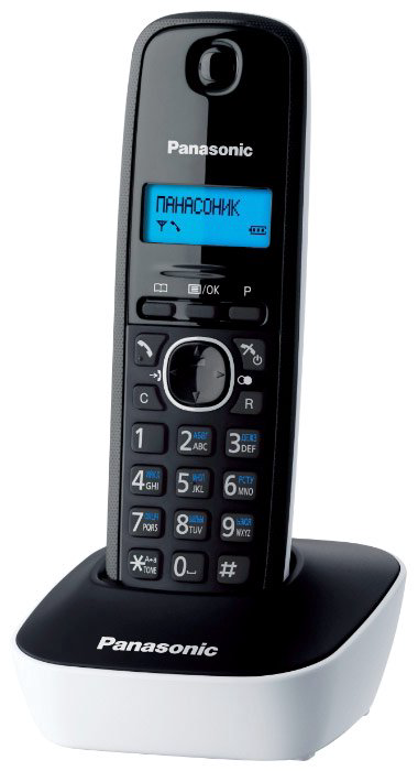 Радиотелефон Panasonic KX-TG1612 CAH черный