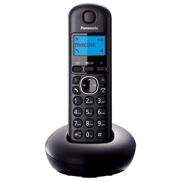Радиотелефон Panasonic KX-TGB210CAB черный купить,NaN
