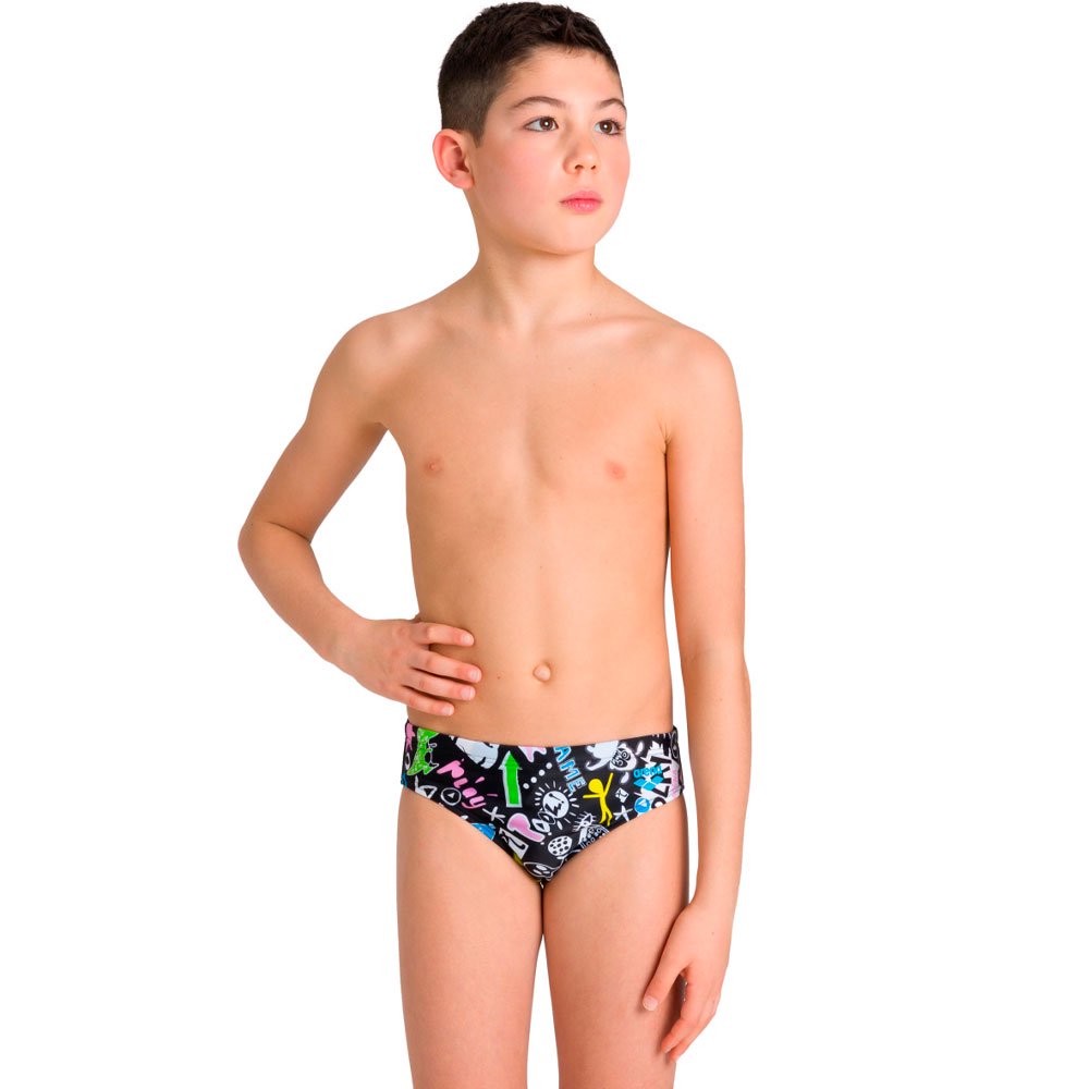 Плавки детские Arena Playful 003534 черные 8-9 купить,NaN