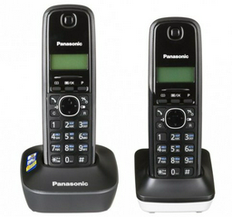 Радиотелефон Panasonic KX-TG1612 CAH черный