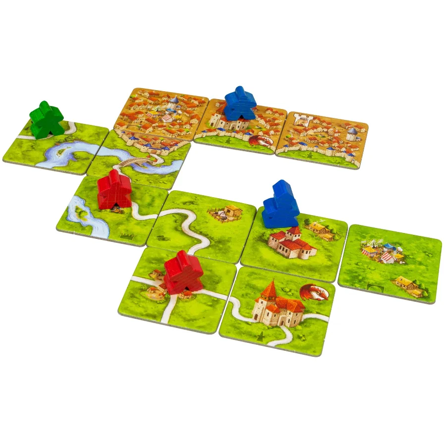 Настольная игра Hobby World Каркассон - ForteMarket Настольная игра Hobby World Каркассон купить,0
