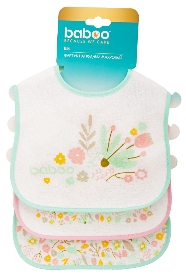 Фартук нагрудный Baboo Flora 12м+ купить,NaN