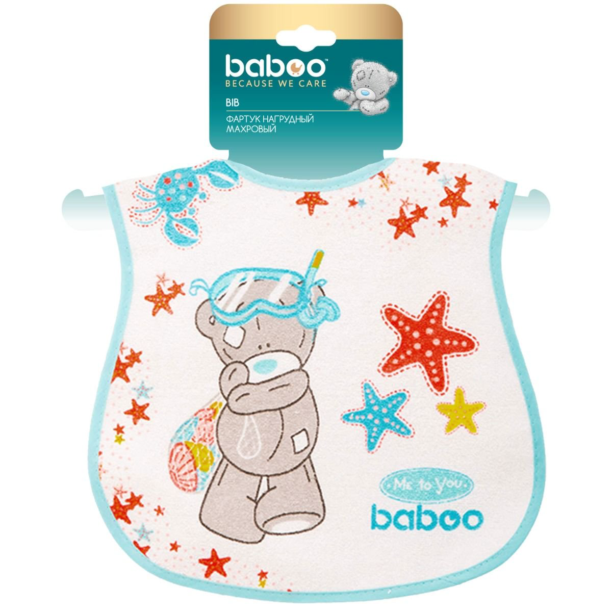 Фартук нагрудный Baboo Me to You 12 м+ белый купить,NaN