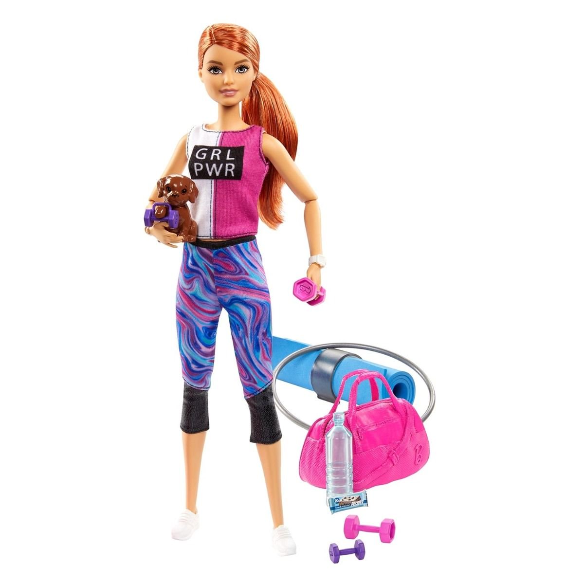Кукла Mattel Barbie Wellness Barbie Фитнес купить,NaN