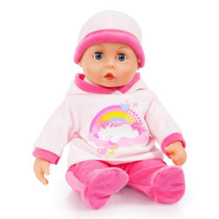 Пупс Bayer Dolls Первые звуки малыша 38см  купить,NaN