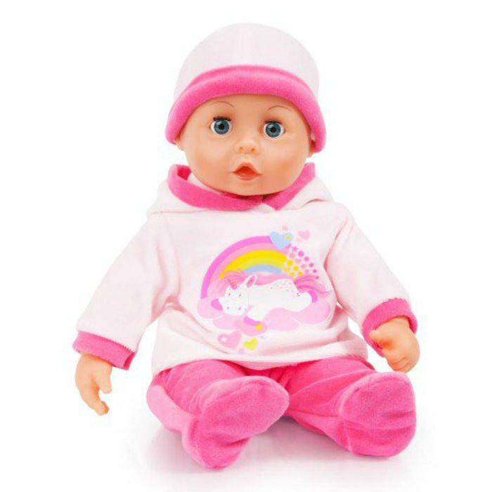 Пупс Bayer Dolls Первые звуки малыша 38см  купить,NaN