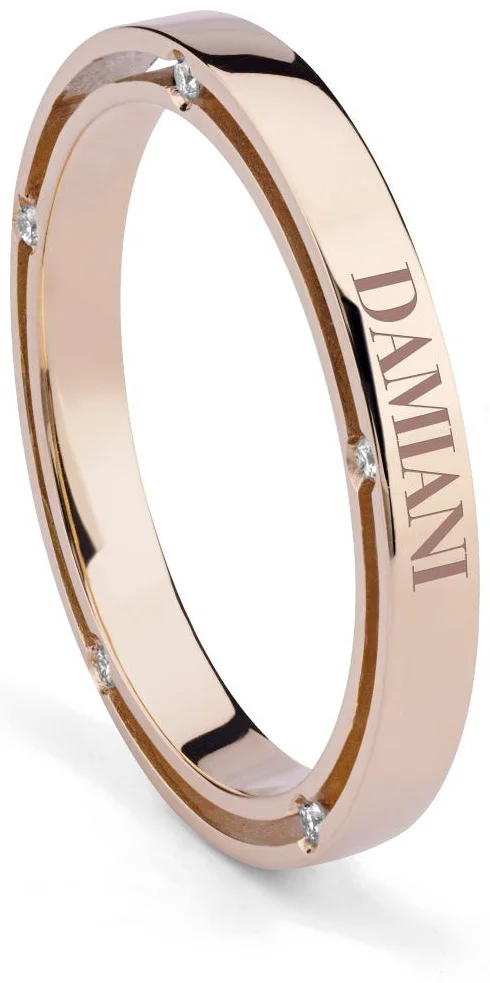 Кольцо Damiani 16347 д 10р 2,7гр 0,07ct. купить,NaN