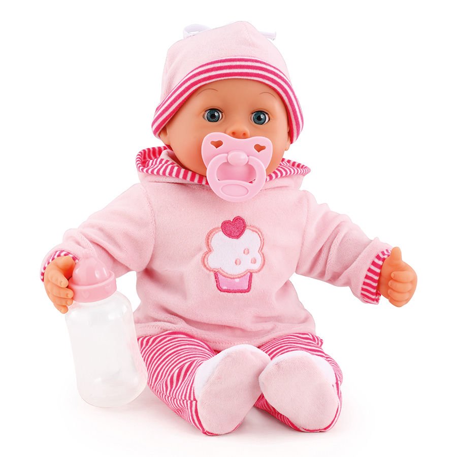 Пупс Bayer Dolls Первые звуки малыша 38см купить,NaN