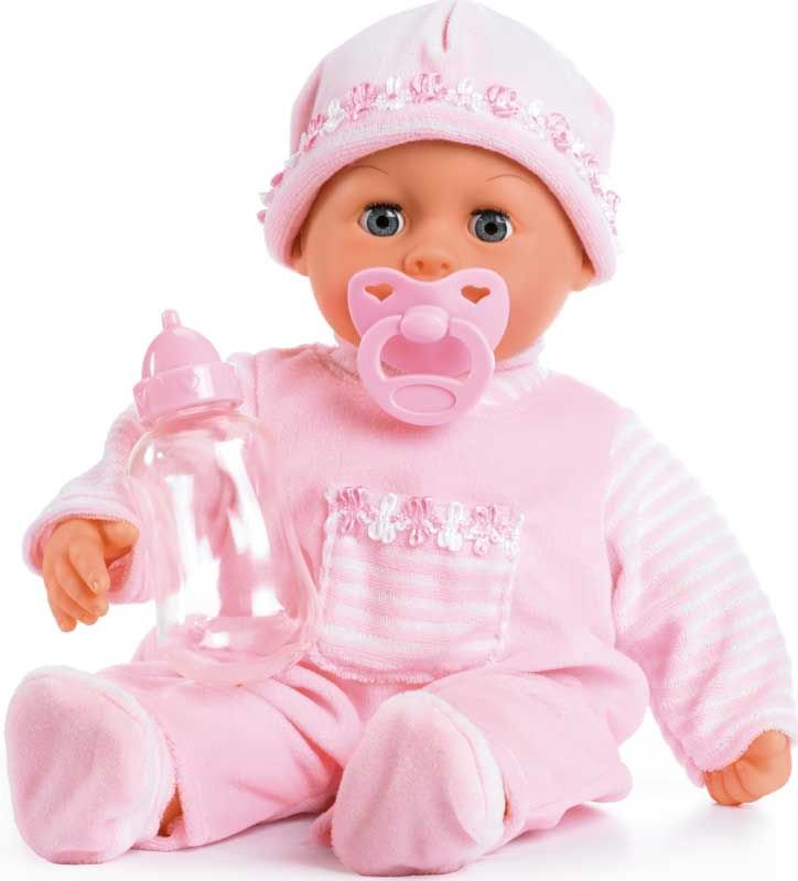 Пупс Bayer Dolls Первые звуки малыша 38см купить,NaN