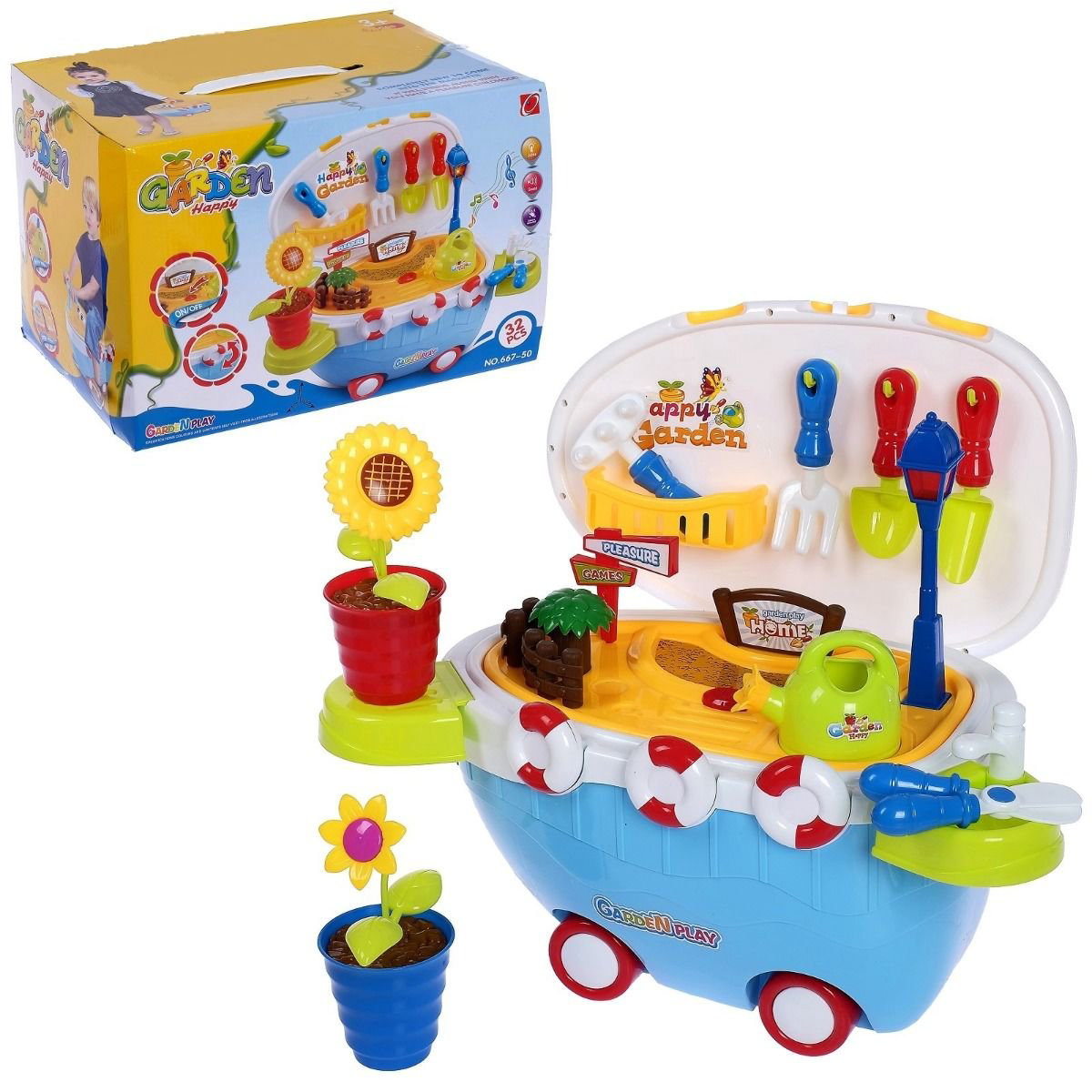 Игровой набор Besty Мини Сад 32 пр купить,NaN