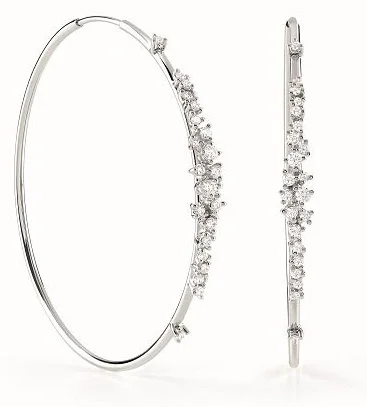 Серьги Damiani 16605 д 6,7гр 0,65ct.