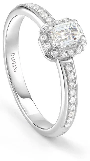 Кольцо Damiani 16460 д 13р 2,8гр 0,446ct. купить,NaN