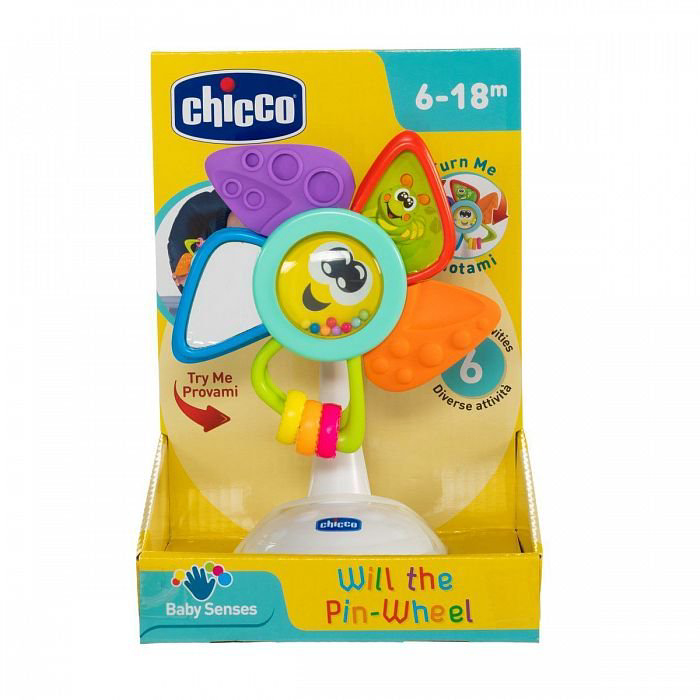 Развивающая игрушка Chicco Will the Pin-Wheel 00009710000000