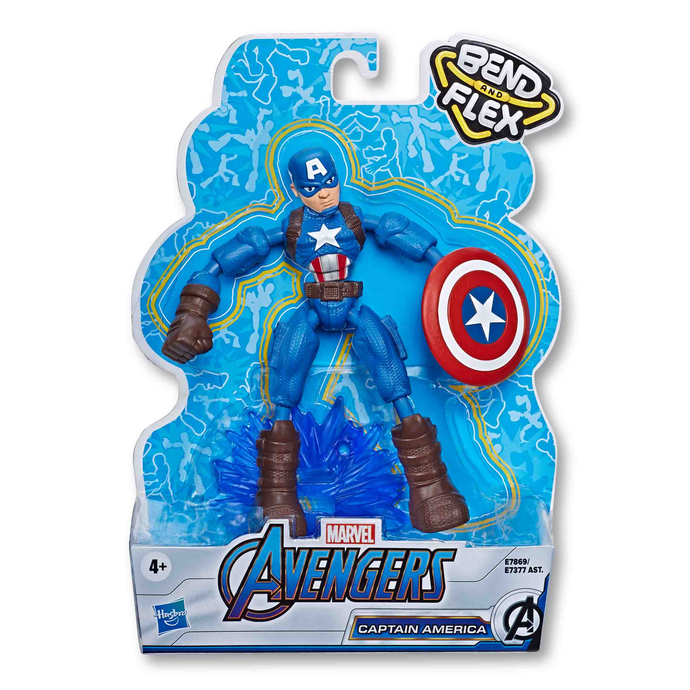 Фигурка Avengers Bend&Flex Капитан Америка 15см купить,NaN