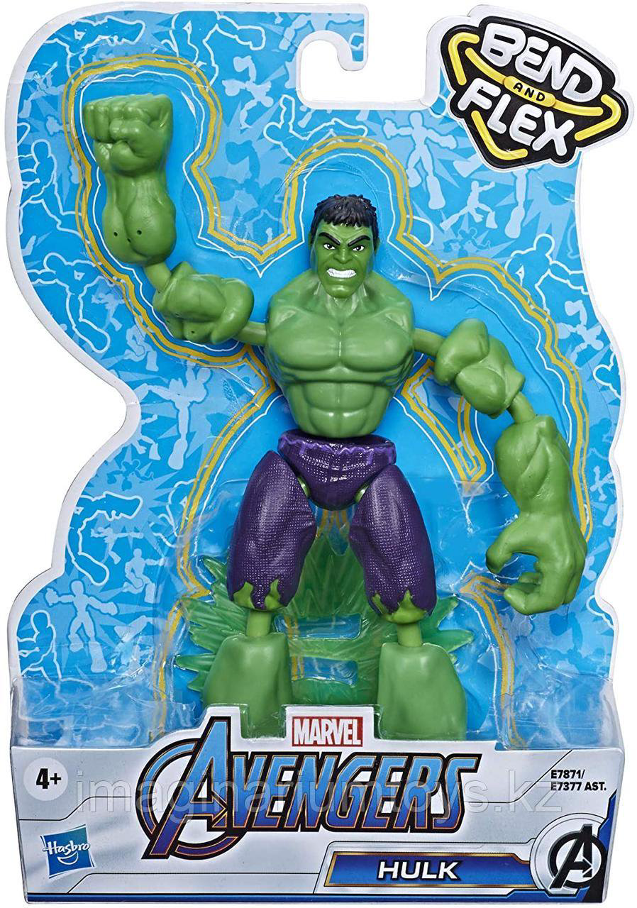 Фигурки Avengers Bend&Flex  Халк 15см купить,NaN