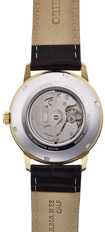 Часы Orient RA-AC0F04S10B коричневые  купить,NaN