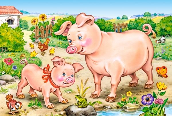 Пазлы Castorland Домашние животные 4 в 1  купить,0