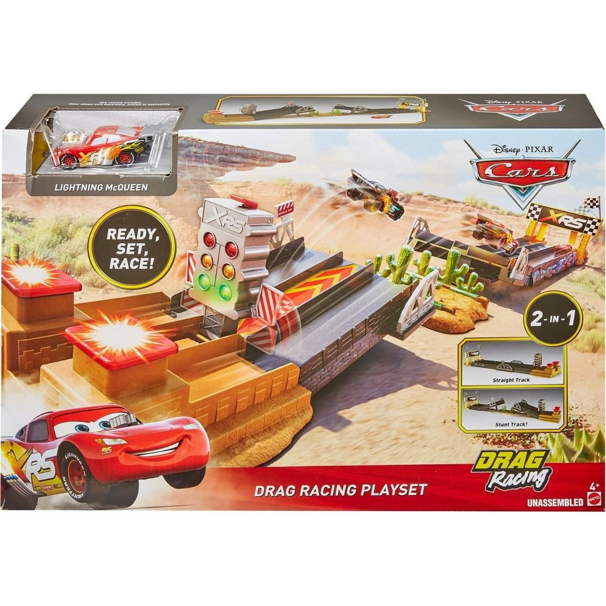 Игровой набор Mattel Cars Бешенная гонка купить,NaN