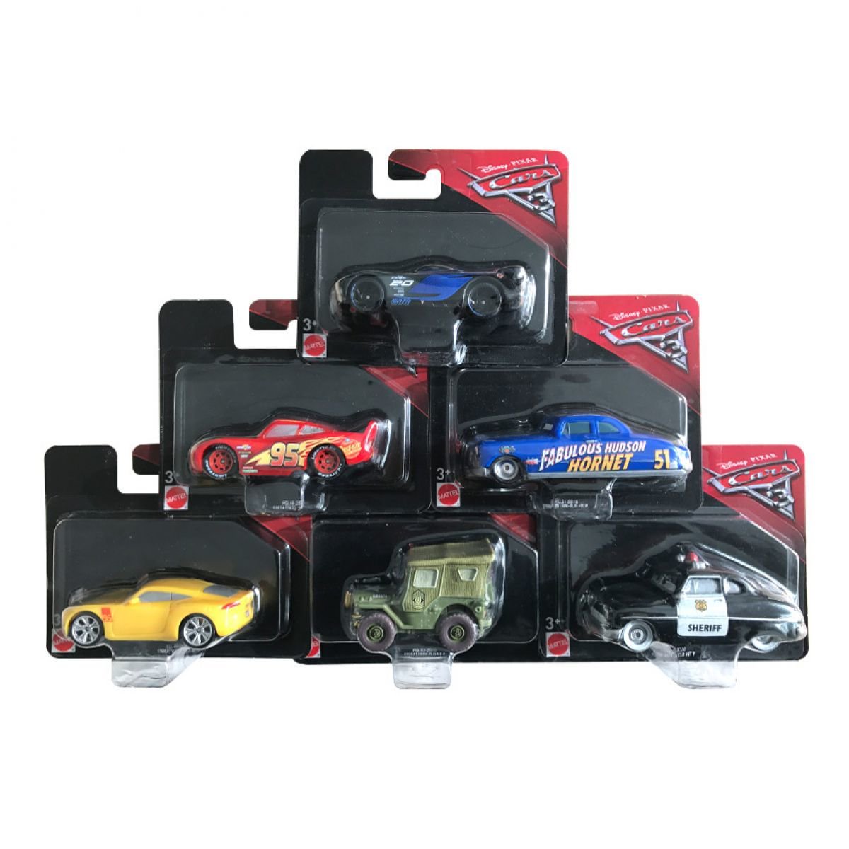  Игрушка машинка Mattel Cars Тачки 1:55 купить,NaN