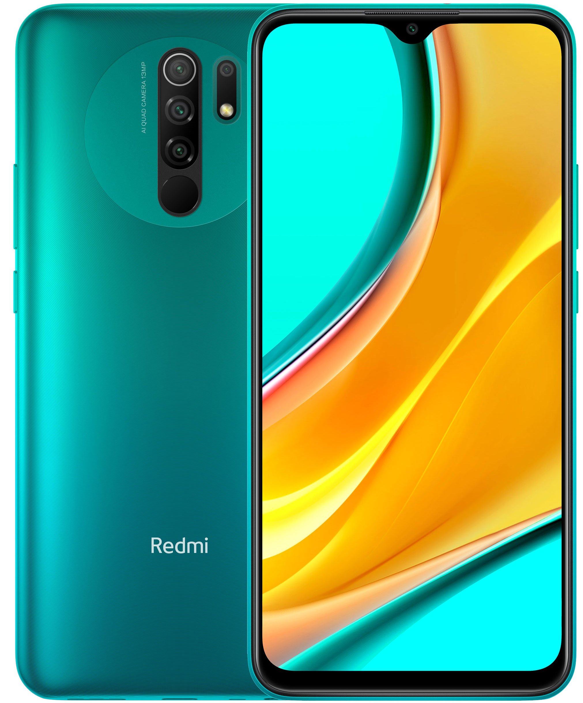 Смартфон Xiaomi Redmi 9 64Gb Ocean Green купить,NaN